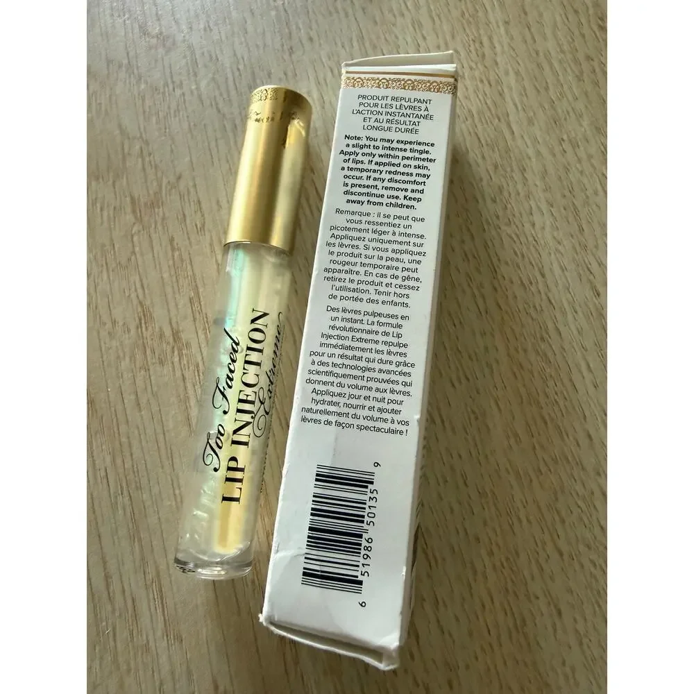 $33 New Too Faced Lip Injection Extreme Lip Plumper in Original